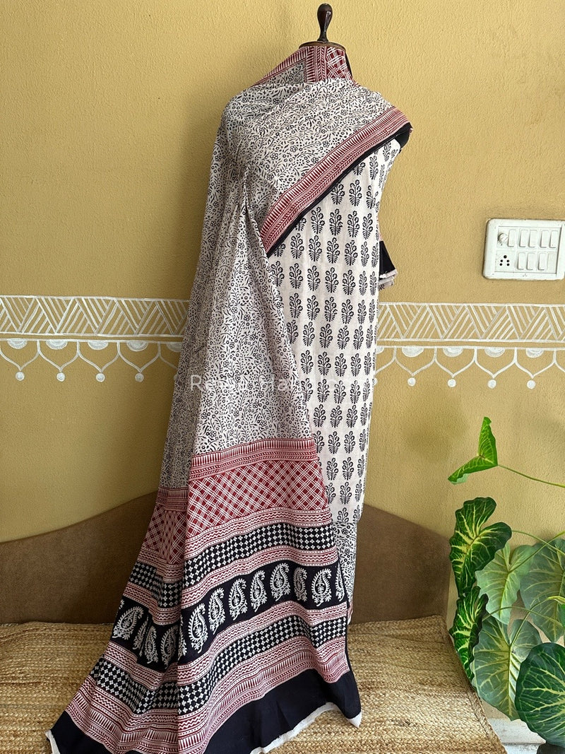  Bagh Print Cotton Suit