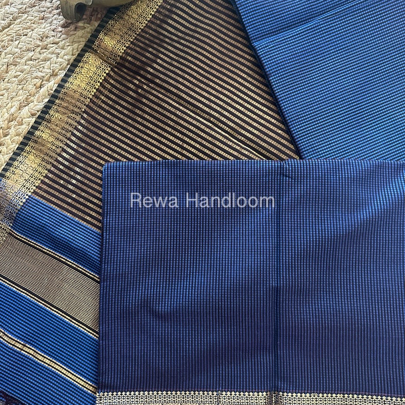 Maheshwari Garbha Reshami Silk Saree