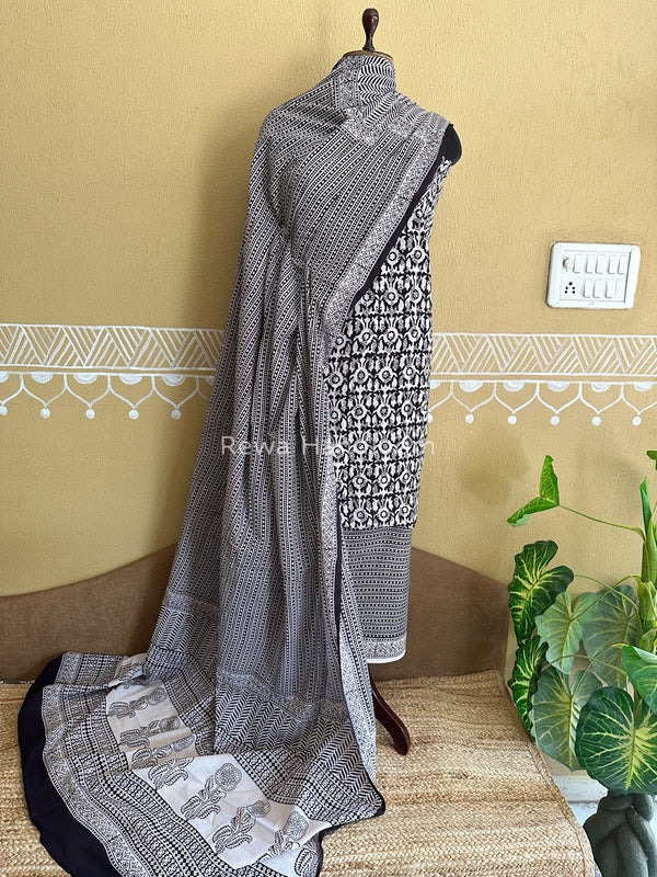 Bagh Print Cotton Suit