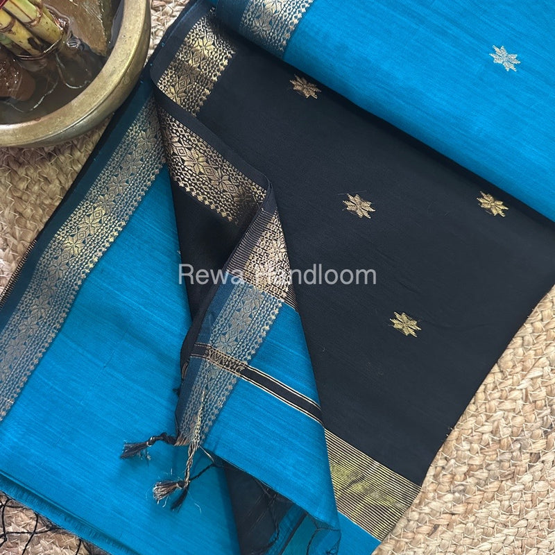  Zari Butti Maheshwari Saree