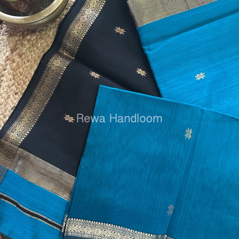 Zari Butti Maheshwari Saree