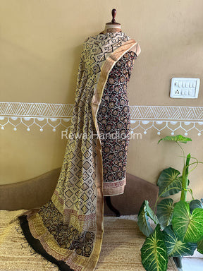 Maheshwari Bagru Printed Dress Material