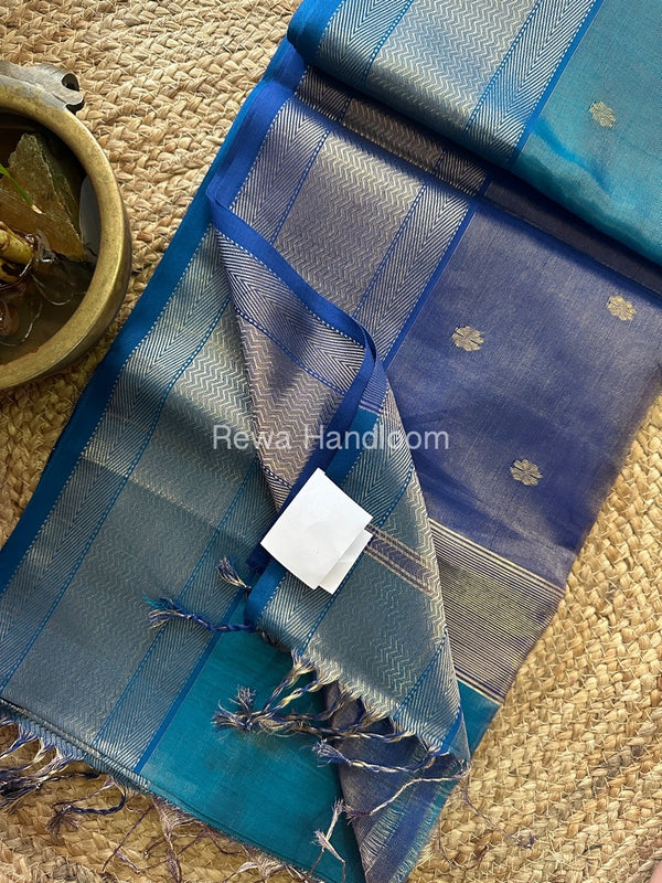 Maheshwari Tissue Butti Saree