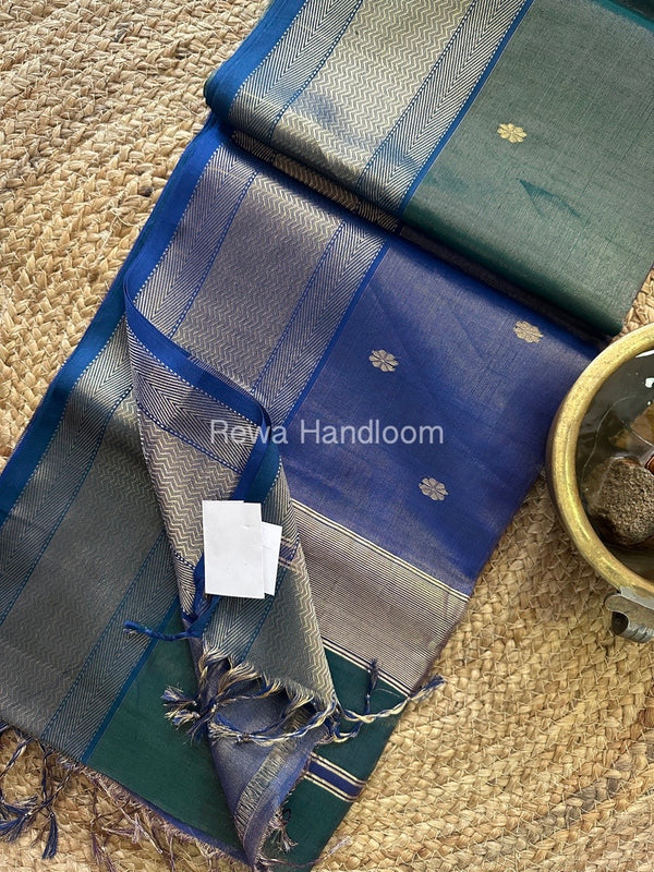 Maheshwari Tissue Butti Saree