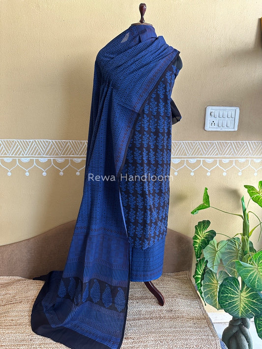  Bagh Print Cotton Suit