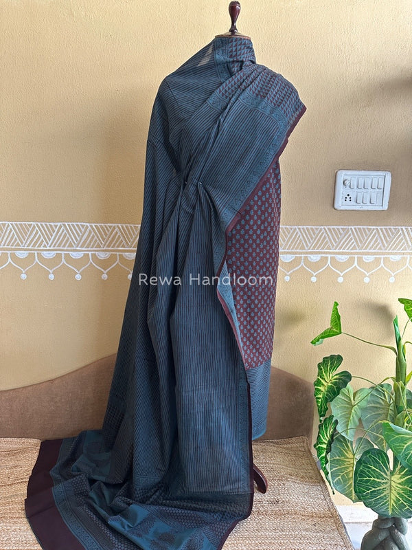  Bagh Print Cotton Suit