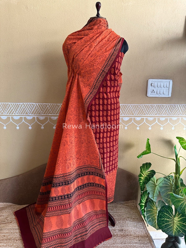  Bagh Print Cotton Suit