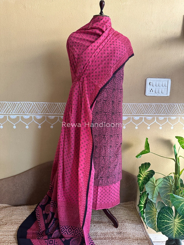  Bagh Print Cotton Suit