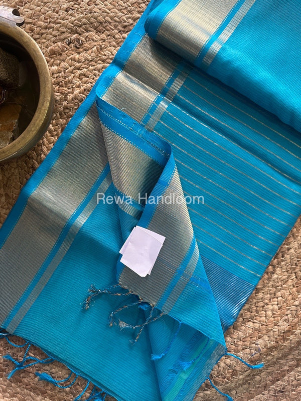 Exclusive Maheswari Self Checks Saree