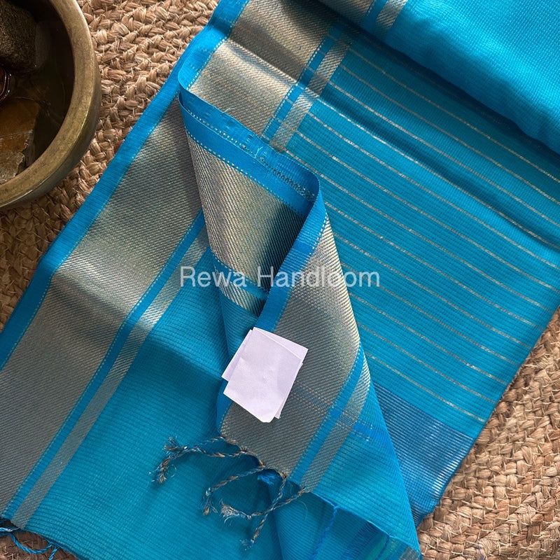 Exclusive Maheswari Self Checks Saree