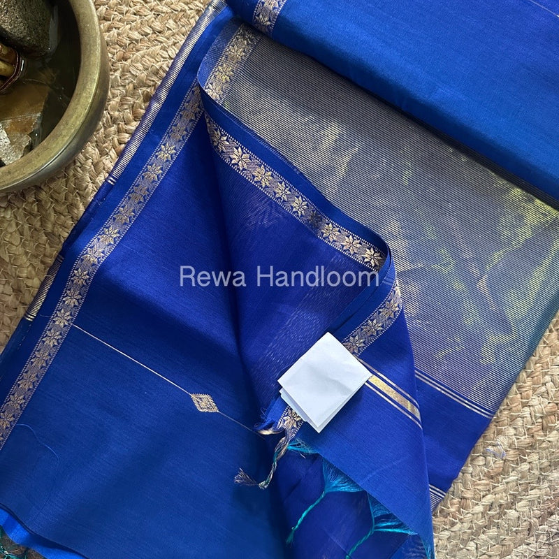  Zari Butti Maheshwari Saree