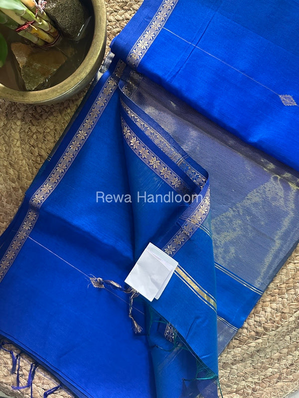  Zari Butti Maheshwari Saree
