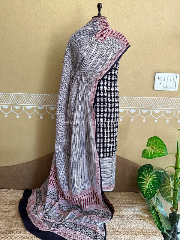  Bagh Print Cotton Suit