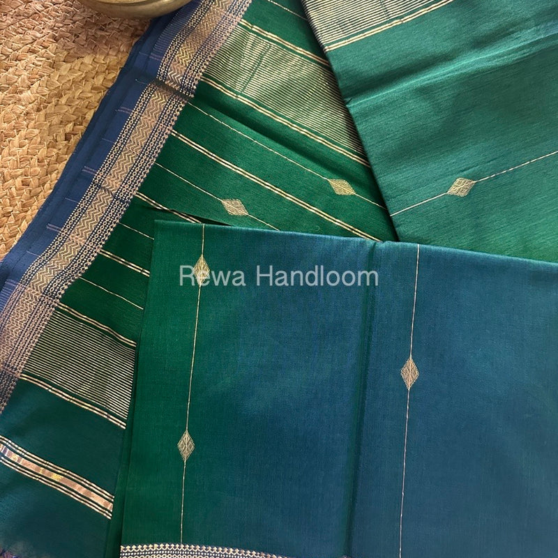  Zari Butti Maheshwari Saree