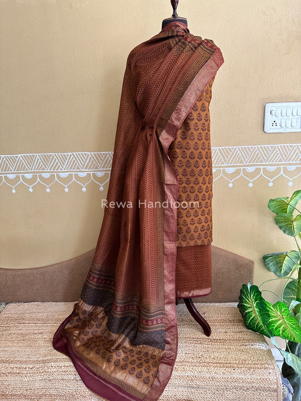 Maheshwari Bagh Print Suit