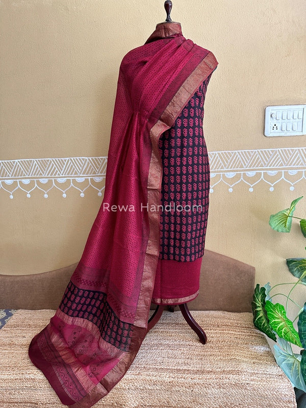 Maheshwari Bagh Print Suit