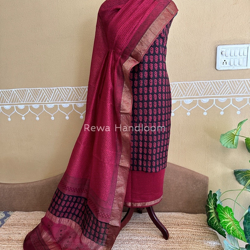 Maheshwari Bagh Print Suit
