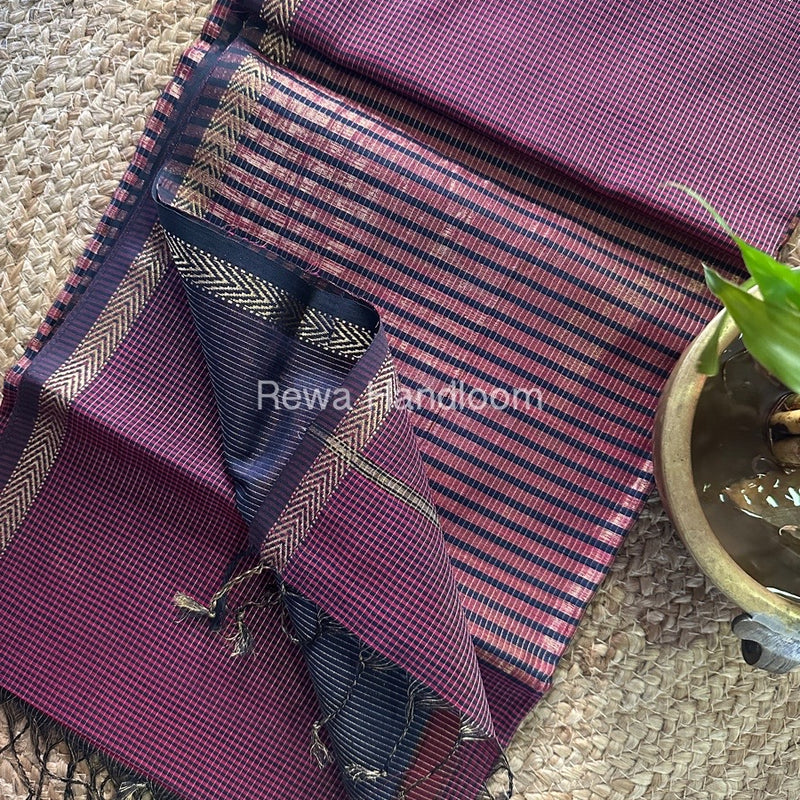Maheshwari Tissue Silk Saree