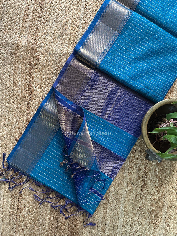 Maheshwari Zari Checks Saree