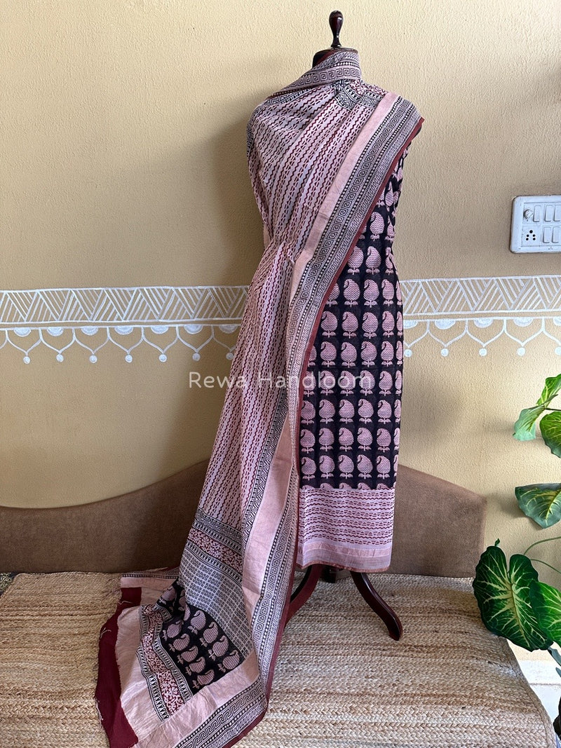 Maheshwari Bagh Print Suit