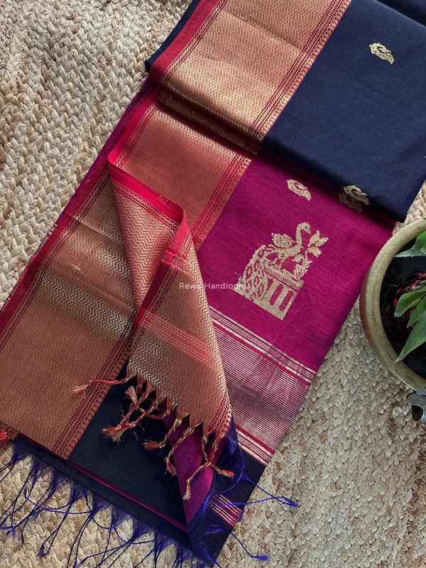 Maheshwari Butta Saree