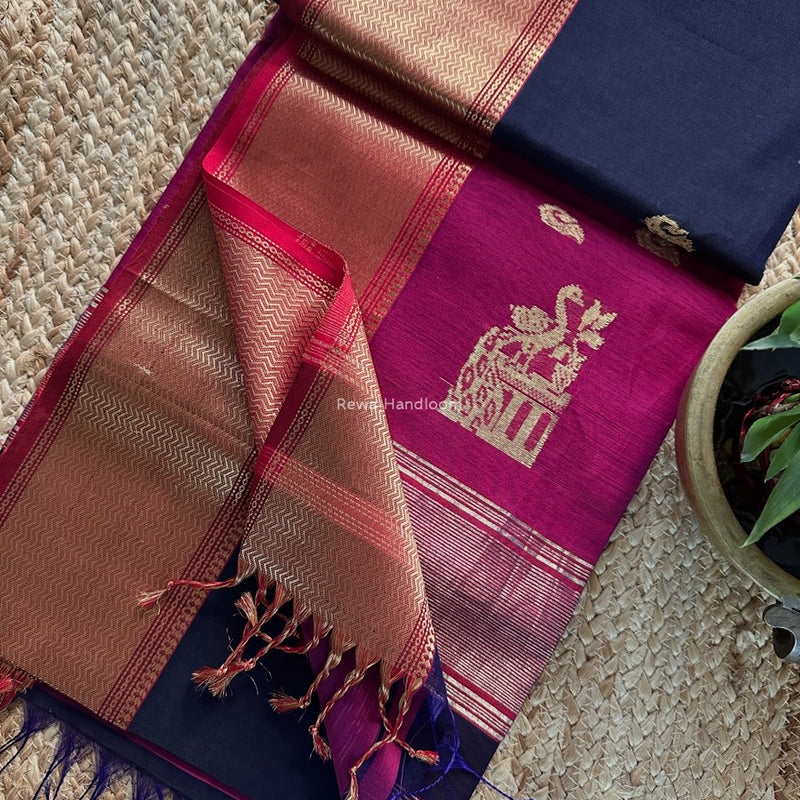 Maheshwari Butta Saree