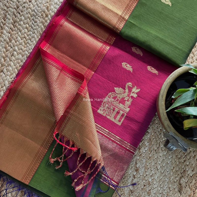 Maheshwari Butta Saree
