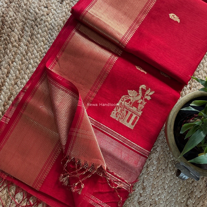 Maheshwari Butta Saree