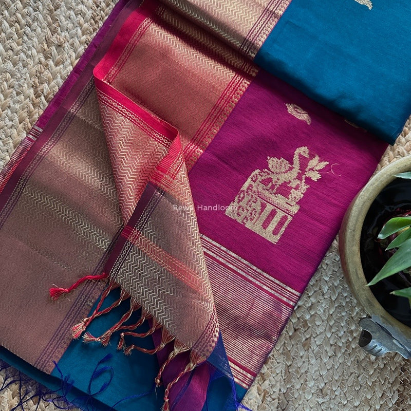 Maheshwari Butta Saree