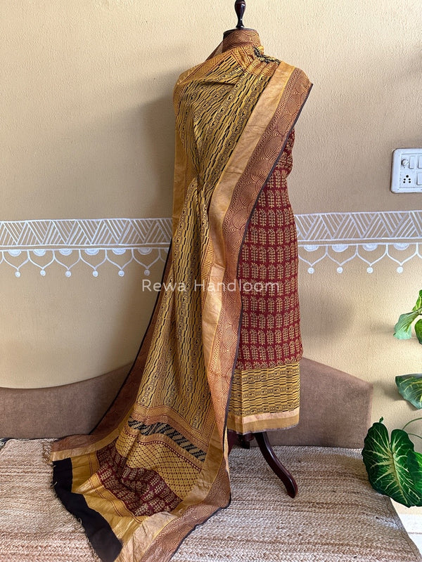Maheshwari Bagh Print Suit