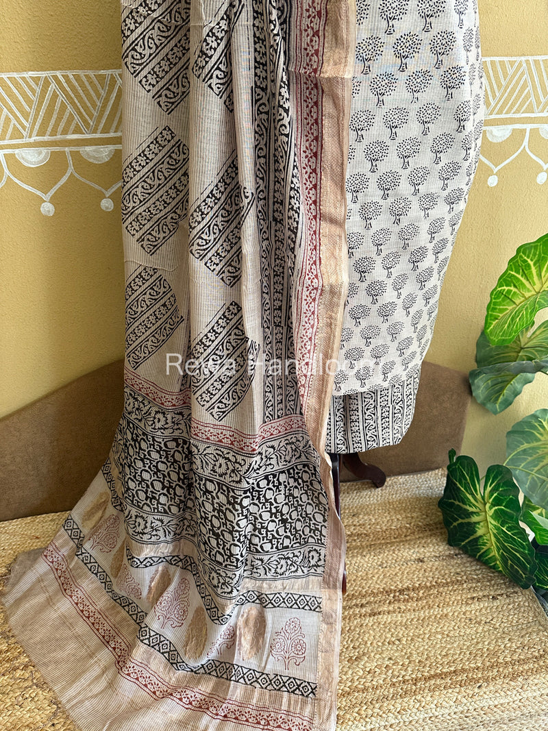  Bagh Print Suit