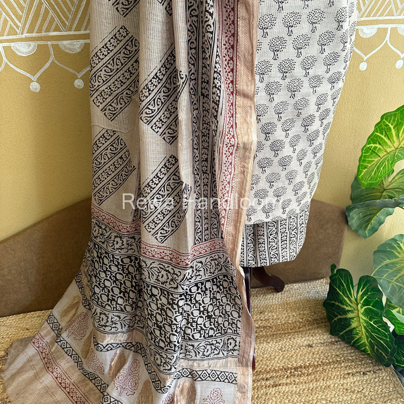  Bagh Print Suit