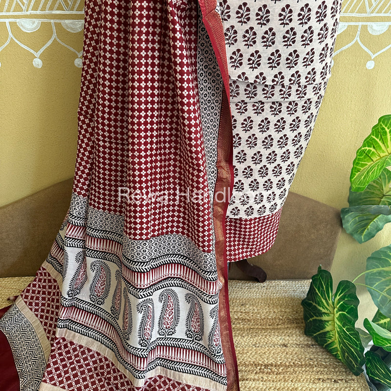  Bagh Print Suit