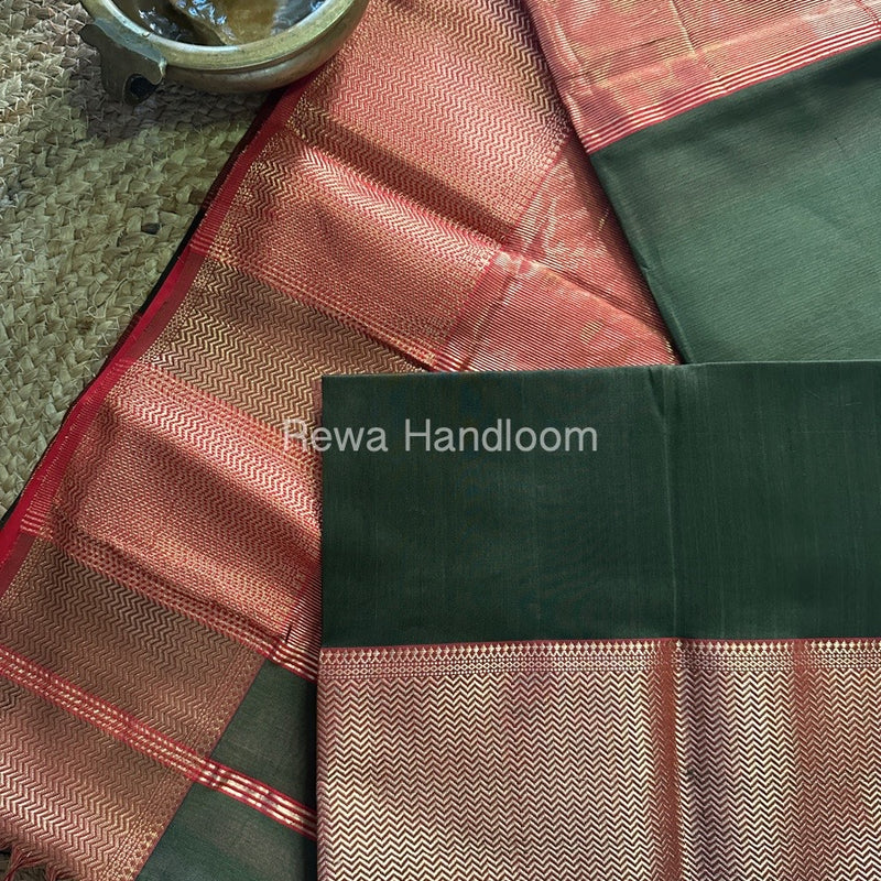 Maheshwari Zari Skirt Saree