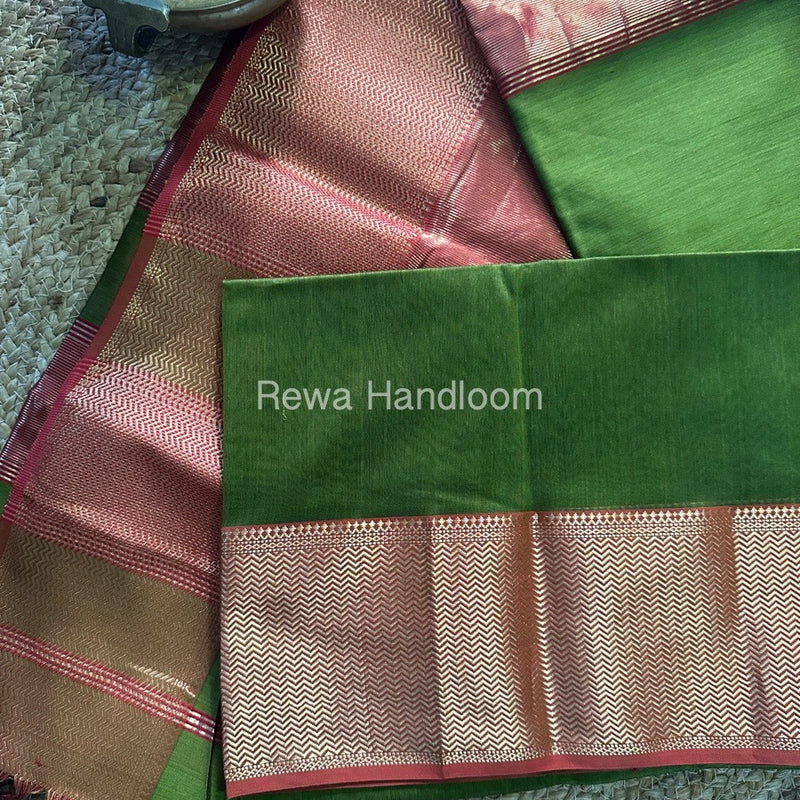 Maheshwari Zari Skirt Saree