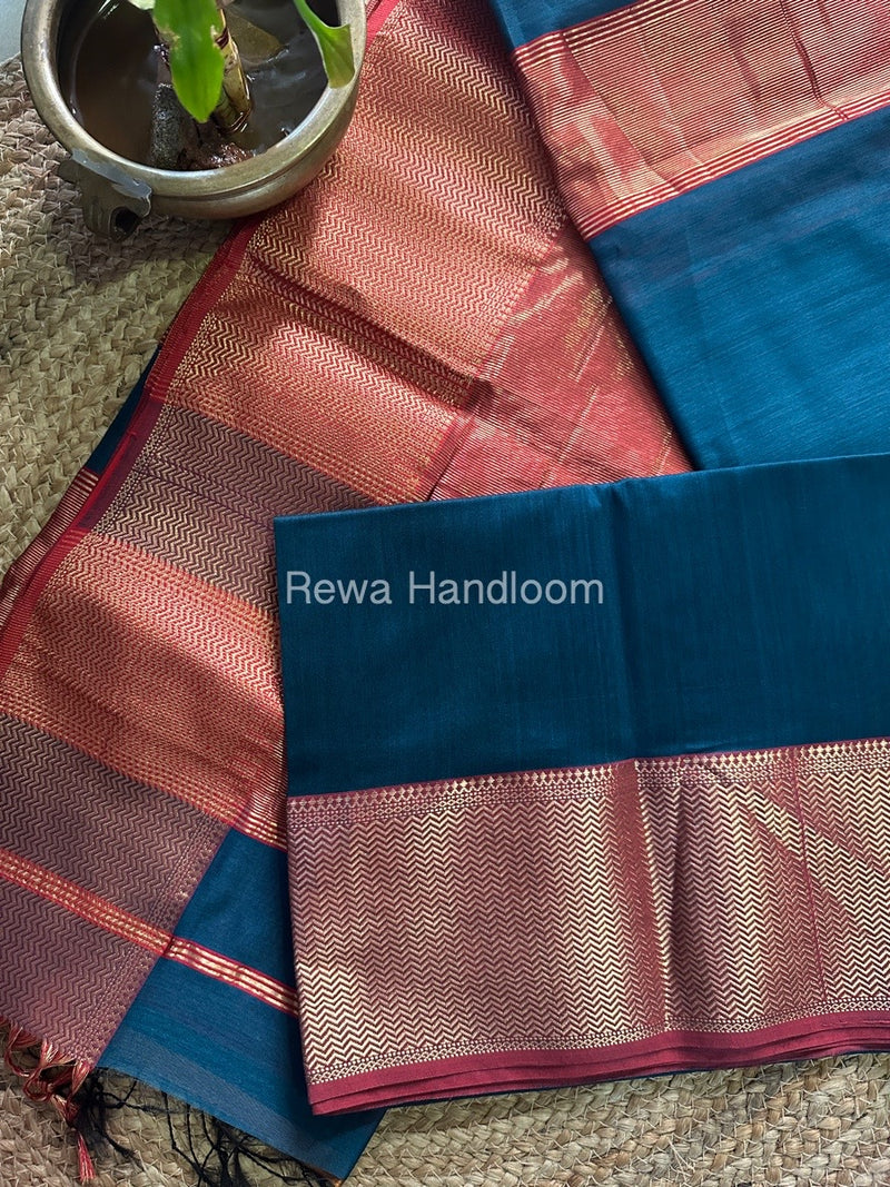 Maheshwari Zari Skirt Saree