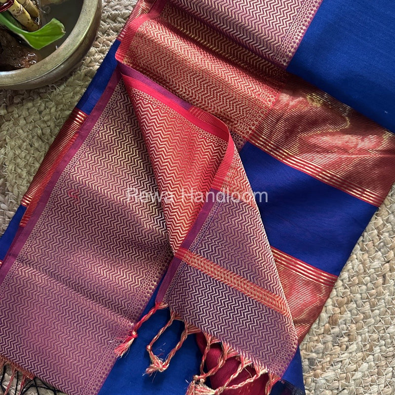 Maheshwari Zari Skirt Saree