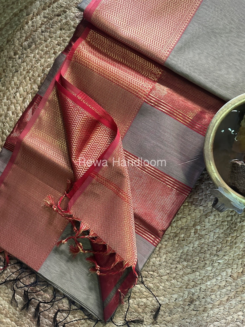 Maheshwari Zari Skirt Saree