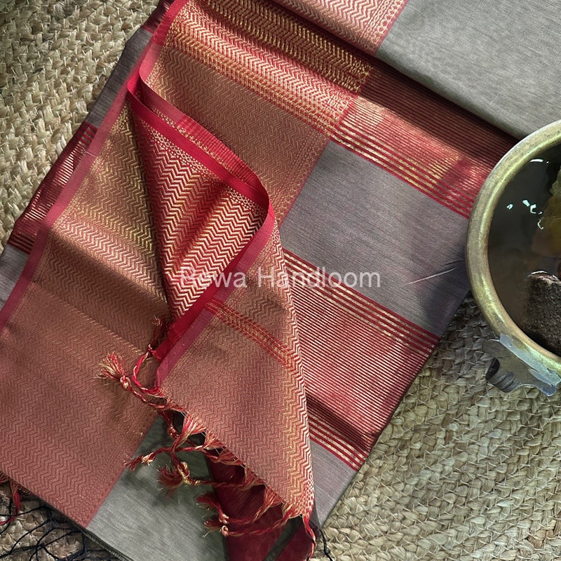 Maheshwari Zari Skirt Saree