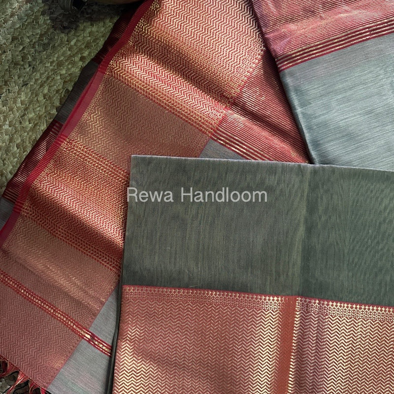 Maheshwari Zari Skirt Saree