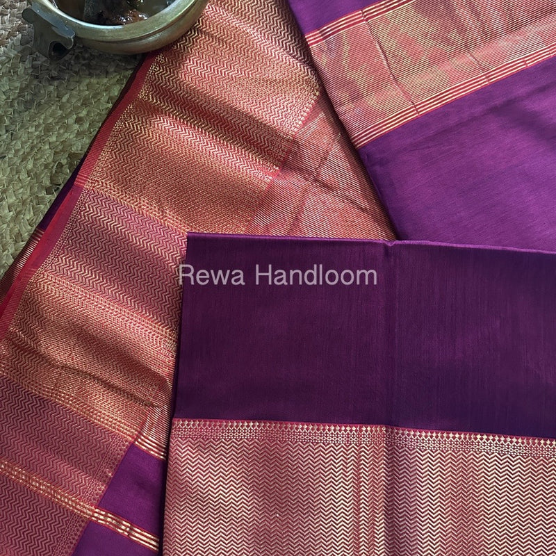Maheshwari Zari Skirt Saree