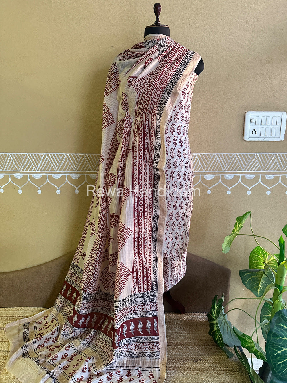 Maheshwari Bagh Print Suit