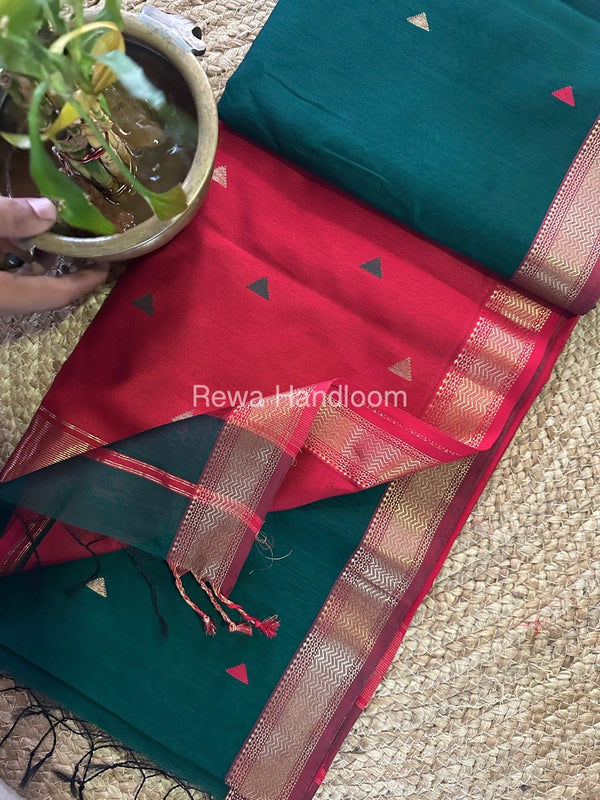 Maheshwari Zari Butti Saree
