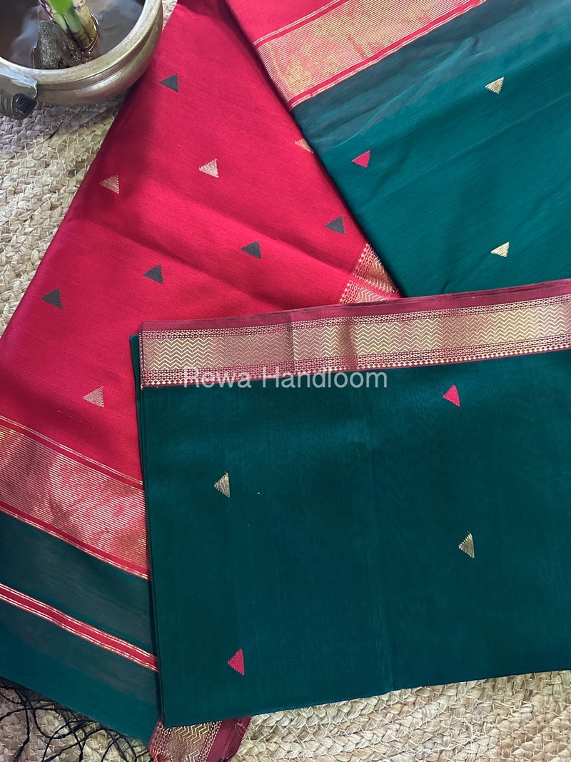 Maheshwari Zari Butti Saree