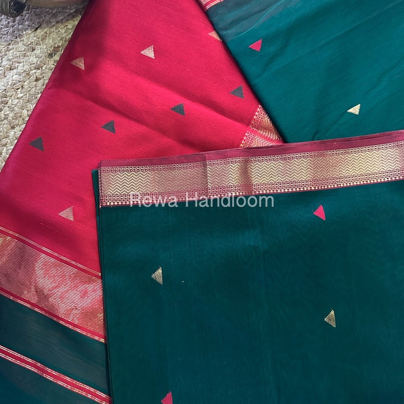 Maheshwari Zari Butti Saree