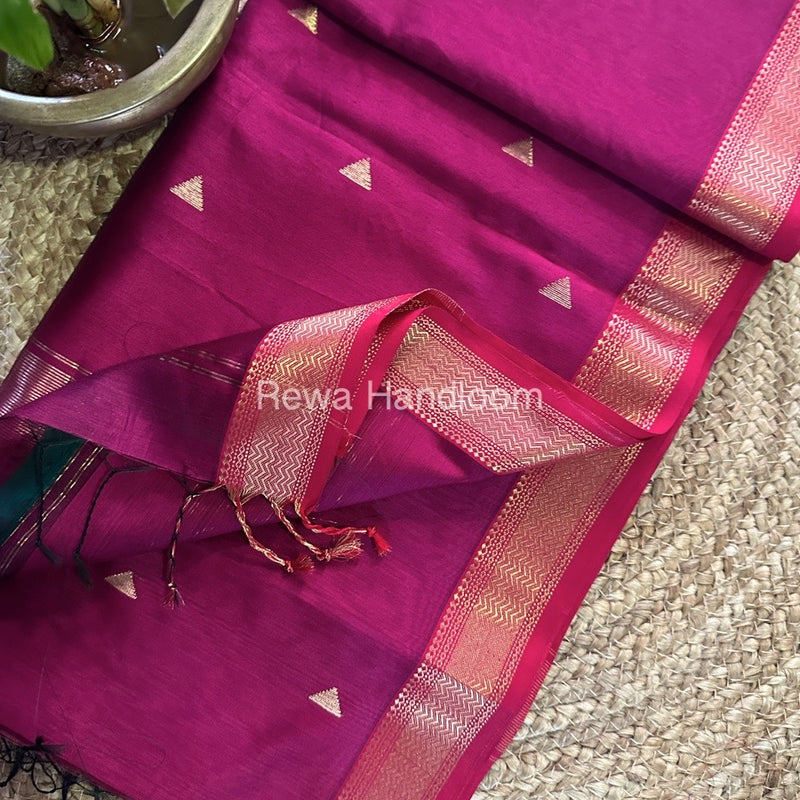 Maheshwari Zari Butti Saree