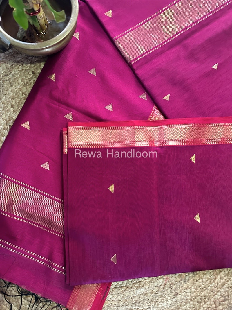 Maheshwari Zari Butti Saree