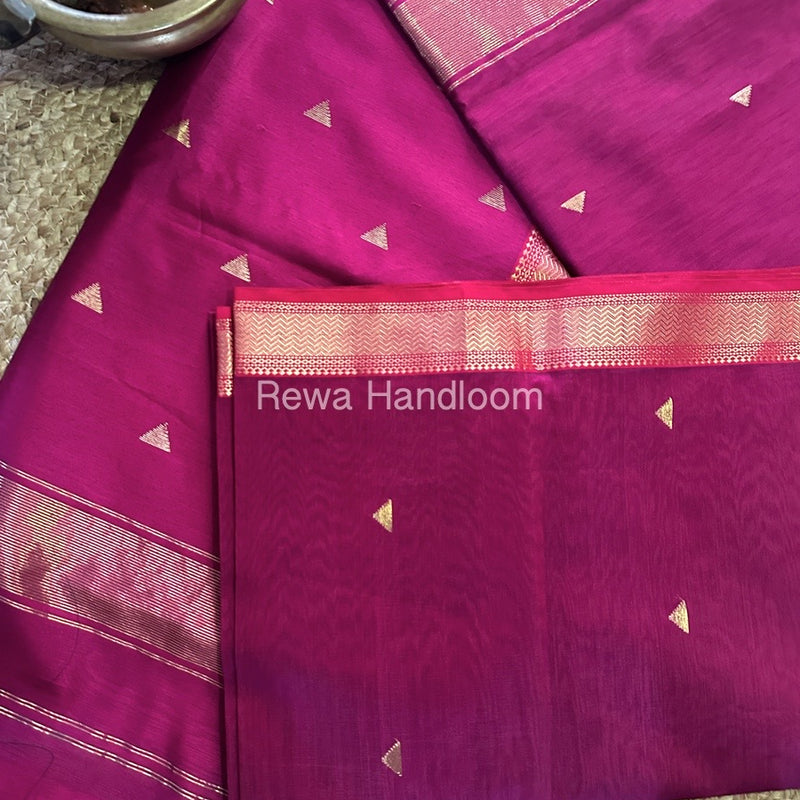 Maheshwari Zari Butti Saree
