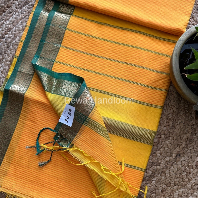Maheshwari Garbha Reshami Silk Saree
