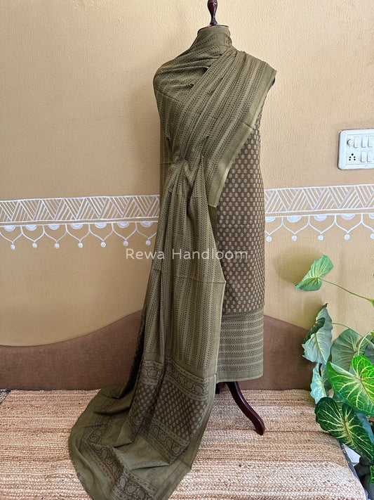 Bagh Print Cotton Suit